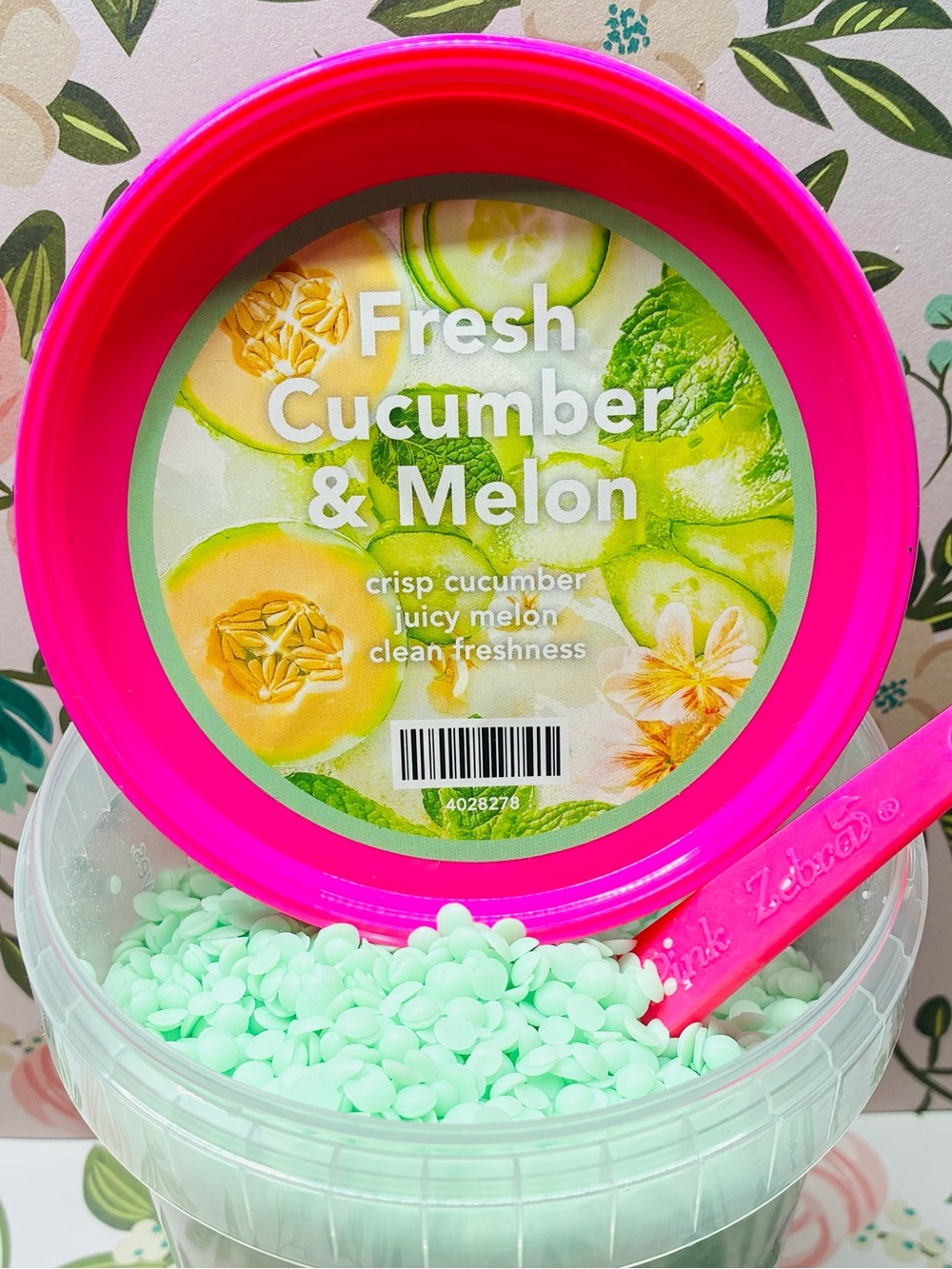 Pink Zebra Sprinkles wax Melts ✨Fresh Cucumber & Melon✨